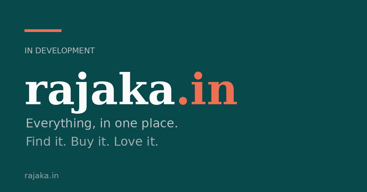 Link preview image for rajaka.in